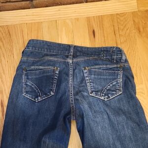 Espirit Classic Blue Denim Jeans Size 8 Casual 7 Pocket Cotton Blend